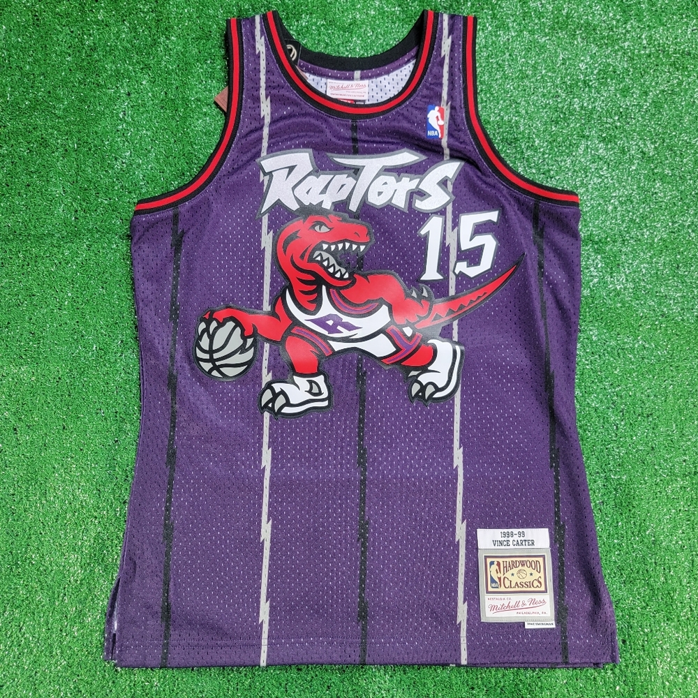 Mitchell & Ness Toronto Raptors Vince Carter 98-99 Swingman Jersey Men's Sz Med